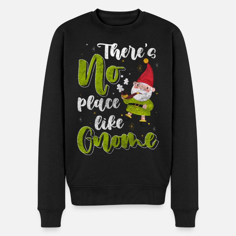 Figurine d’elfe Noël - Pull Premium bio Homme - noir