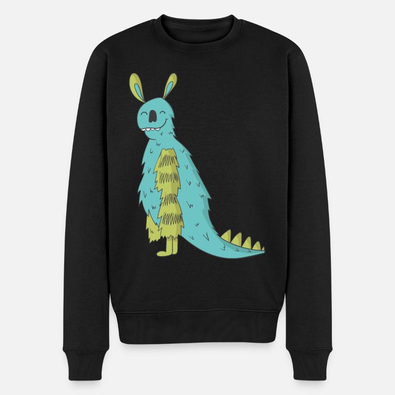 Monstres - Pull Premium bio Homme - noir