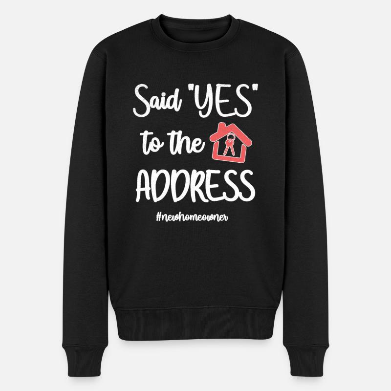 Nouveau propriétaire d’une maison - Pull Premium bio Homme - noir
