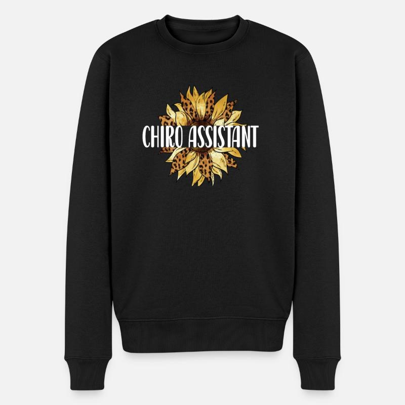 Chiropractic Assistant Chiropractic Assistant - Men's Premium Organic Jumper - black