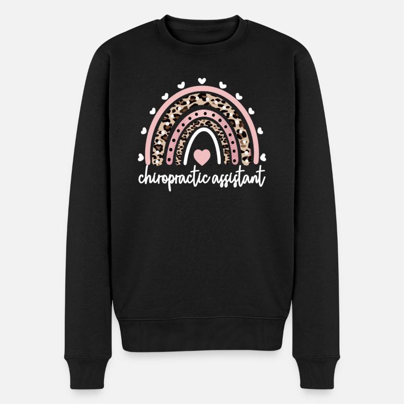 Chiropractic Assistant Chiropractic Assistant - Men's Premium Organic Jumper - black