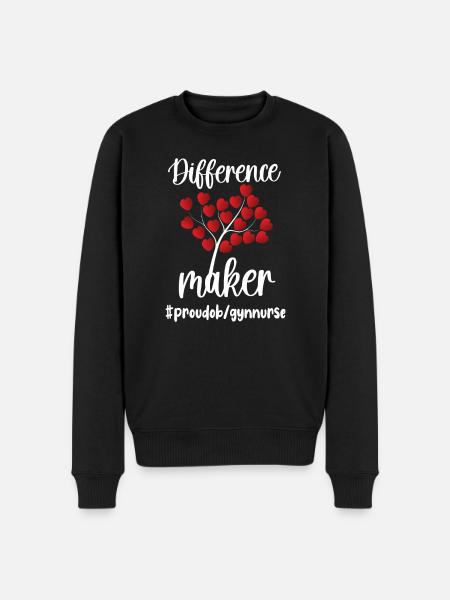 Obstetrics Gynecology OB GYN Nurse - Men's Premium Organic Jumper - black