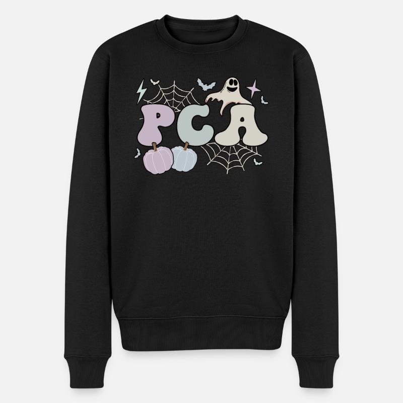 Aide-soignant Halloween PCA Infirmière Poison - Pull Premium bio Homme - noir