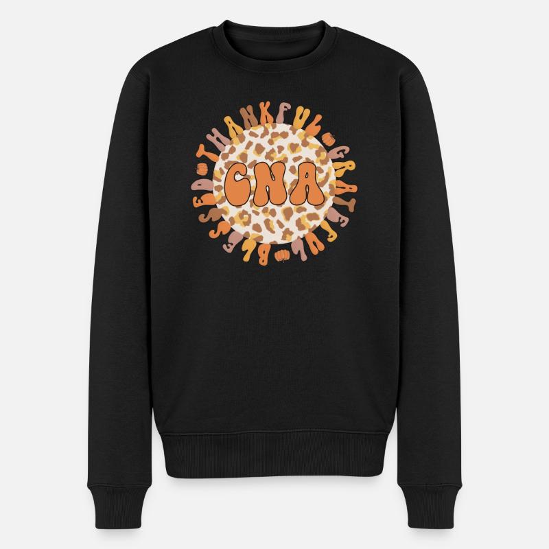 Infirmière auxiliaire certifiée de l’AIIC - Pull Premium bio Homme - noir