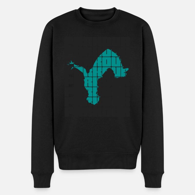 parkour - Pull Premium bio Homme - noir