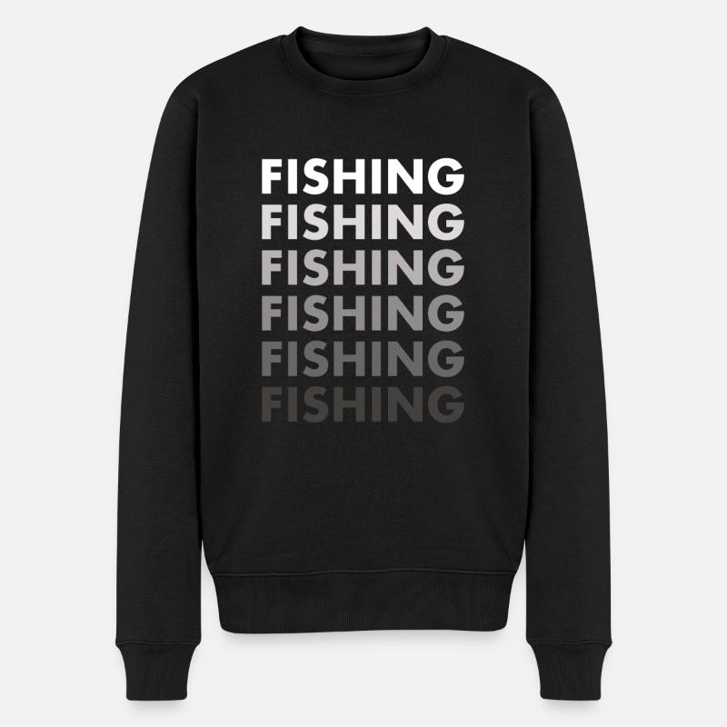 Pêche au pêcheur - Pull Premium bio Homme - noir