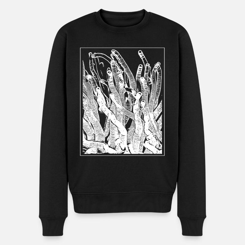 Anémone - Pull Premium bio Homme - noir