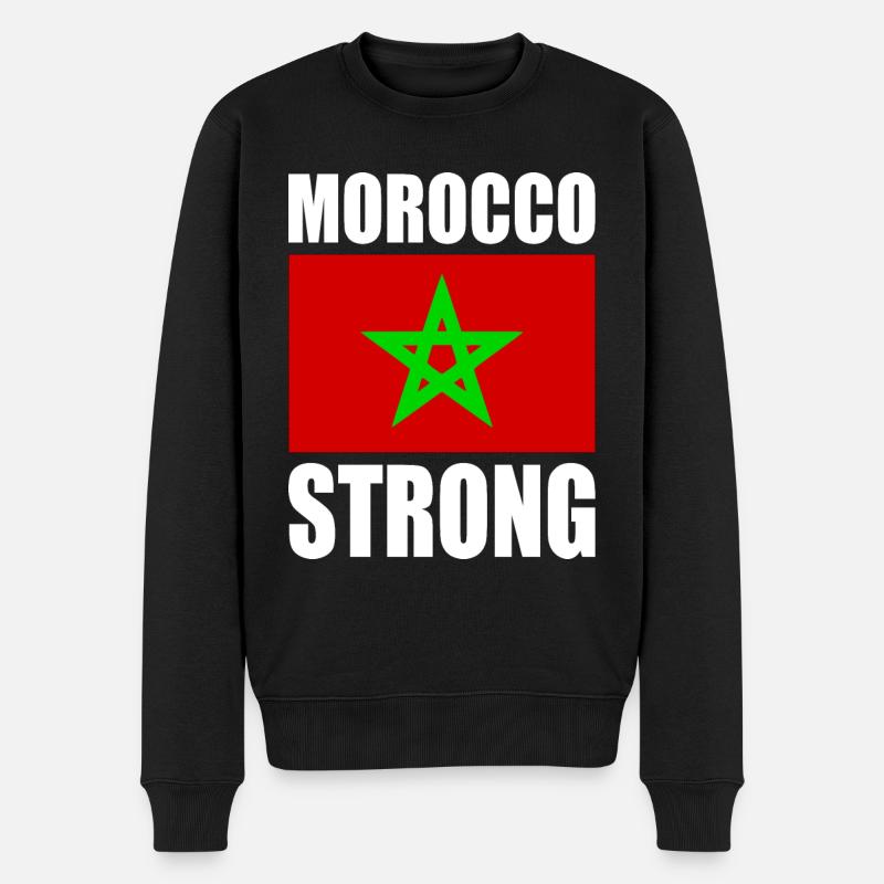 Maroc - Pull Premium bio Homme - noir