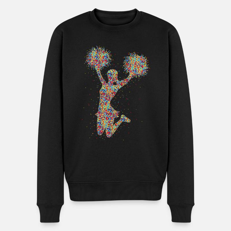Cheer Cheerleading Cheerleading Girls - Pull Premium bio Homme - noir
