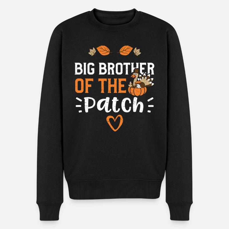 Big Brother Of The Patch - Pull Premium bio Homme - noir