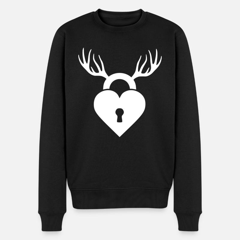 Cuckold - Pull Premium bio Homme - noir