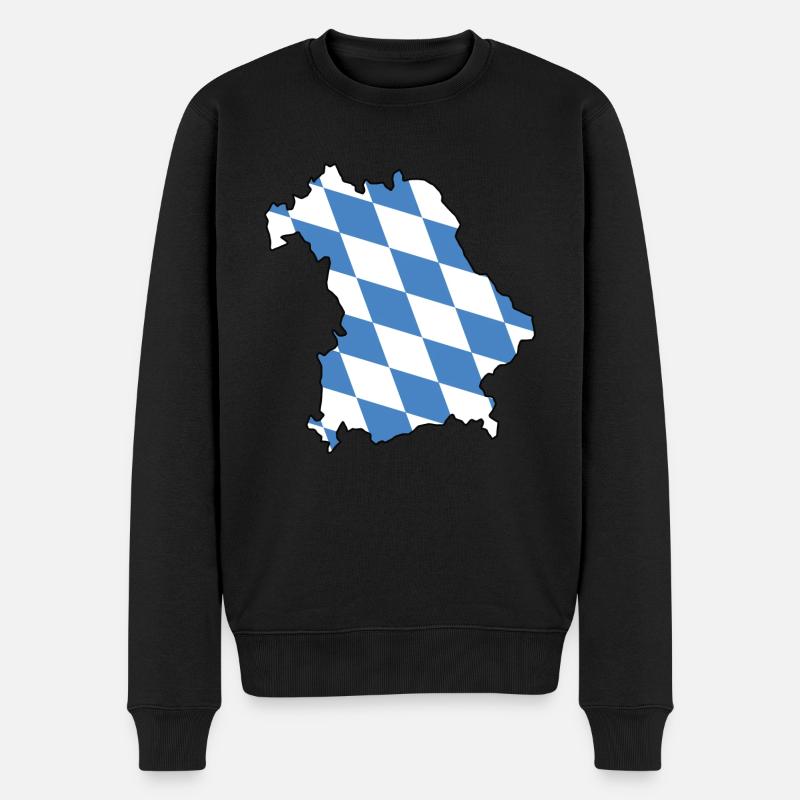 Bavière - Pull Premium bio Homme - noir