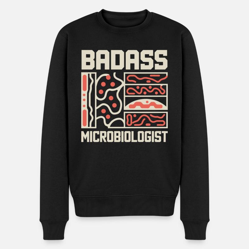 La science avec passion - Pull Premium bio Homme - noir