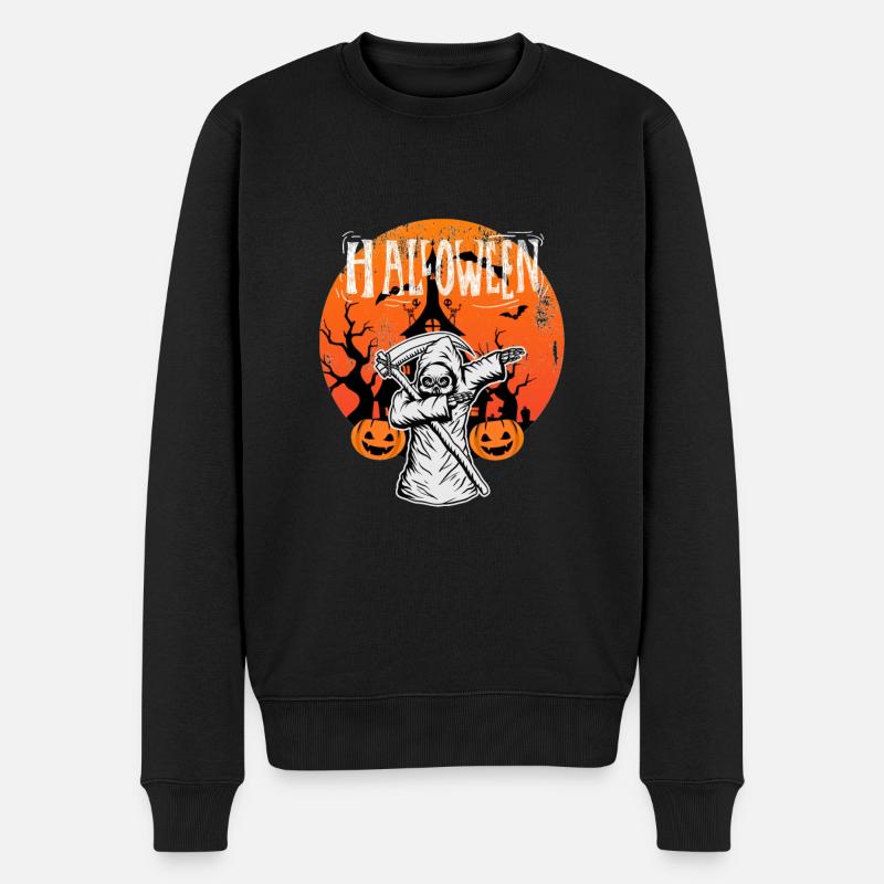 Halloween Grim Reaper Dab - Pull Premium bio Homme - noir