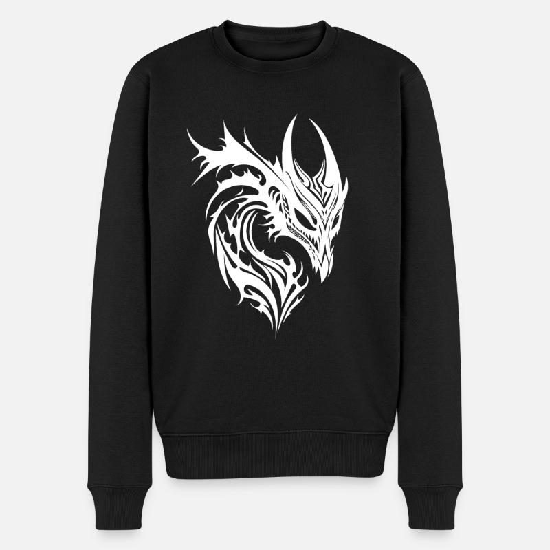Dragon Tattoo Monster Style - Pull Premium bio Homme - noir