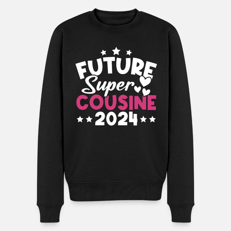Future super cousine 2024 - Pull Premium bio Homme - noir