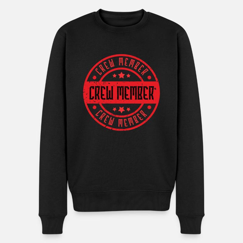 Membre d’équipage - Pull Premium bio Homme - noir