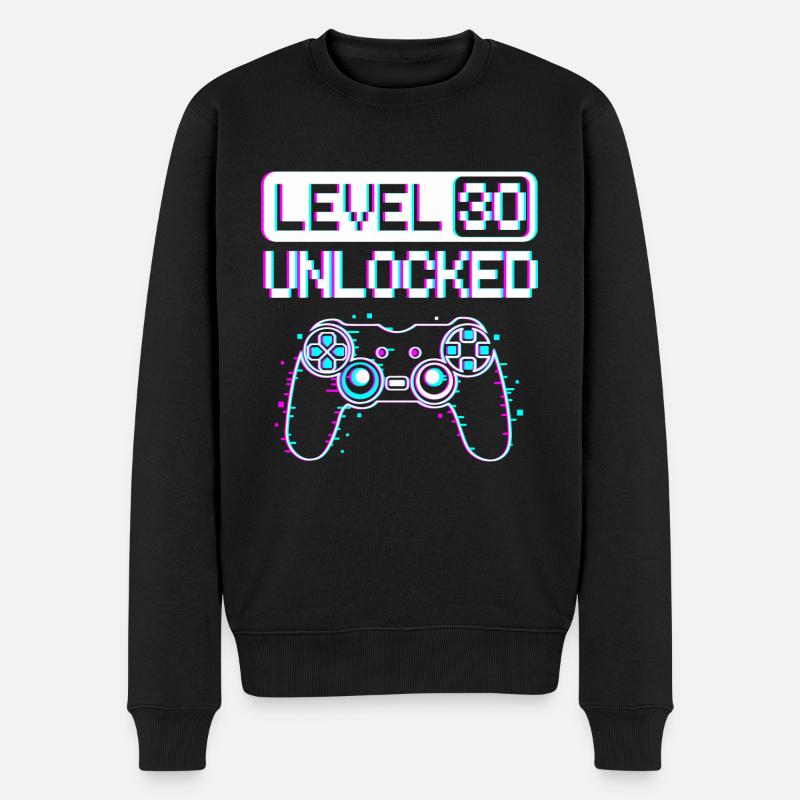 Joyeux anniversaire 30 ans geek - Pull Premium bio Homme - noir