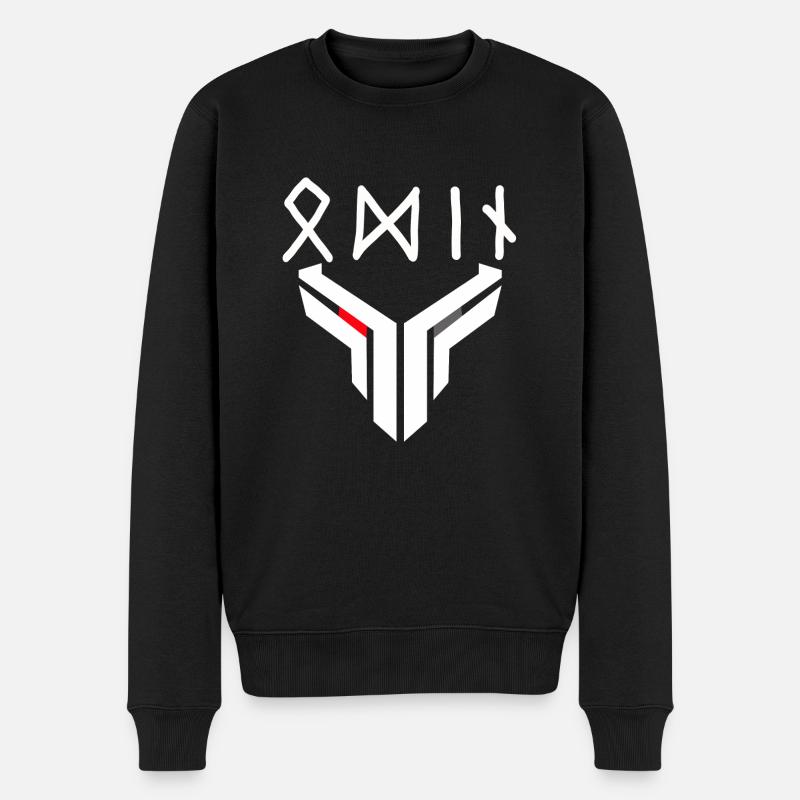 allvater odin - Pull Premium bio Homme - noir