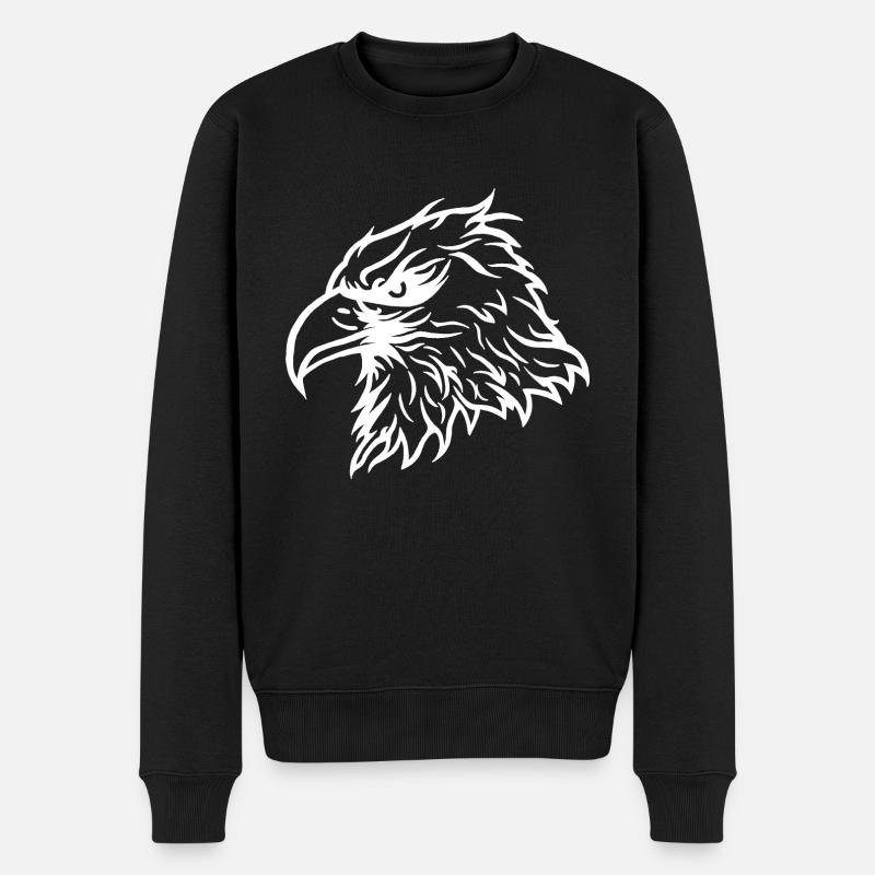 Cool Bald Eagle Eagle - Men's Premium Organic Jumper - black