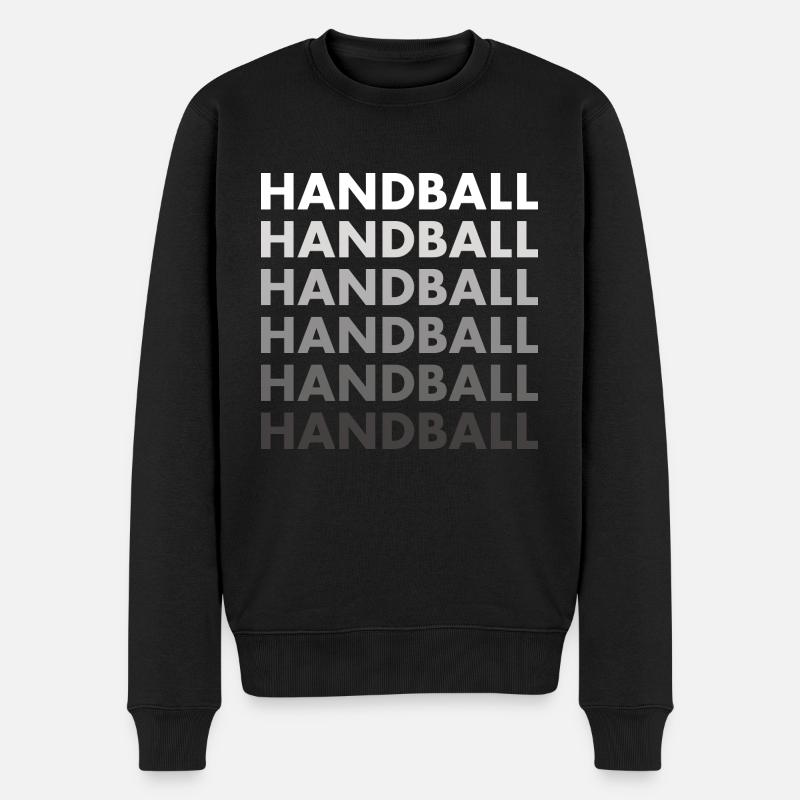 Handball sportif - Pull Premium bio Homme - noir
