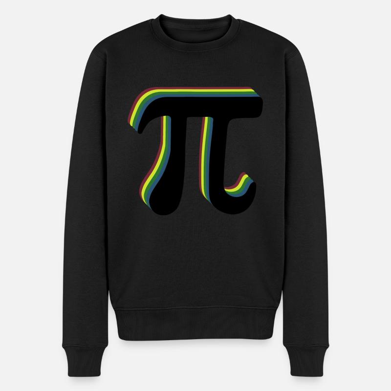 Math Pi symbole Pi - Pull Premium bio Homme - noir