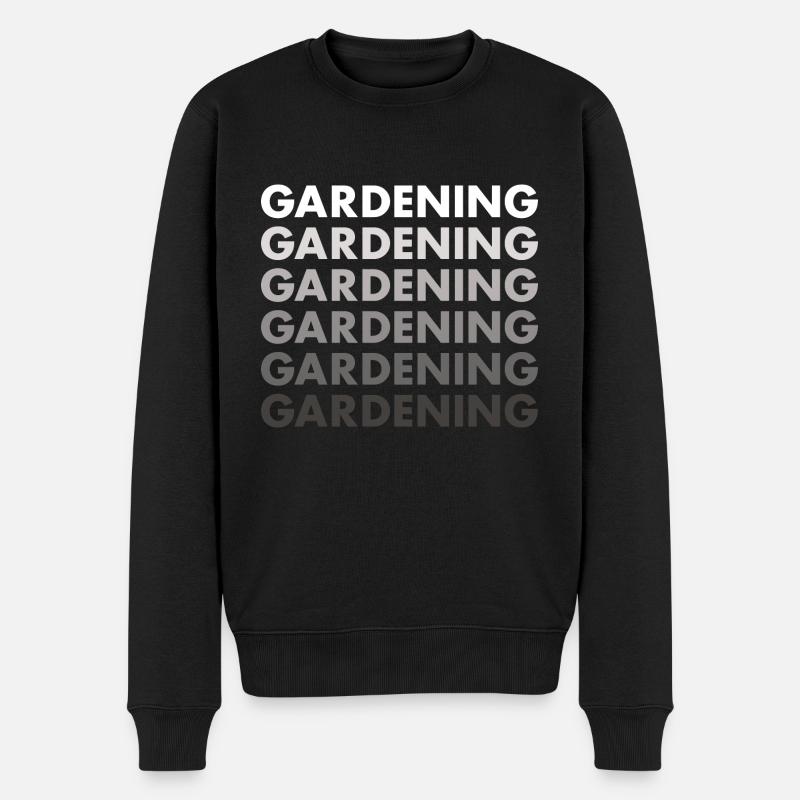Gardener Gardening - Männer Premium Bio Pullover - Schwarz