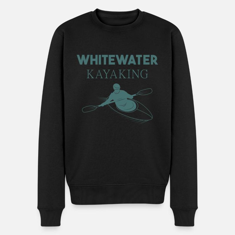 Kayak en eaux vives - Pull Premium bio Homme - noir