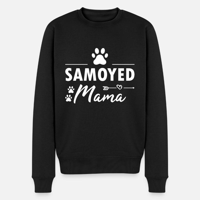 Maman Samoyède - Pull Premium bio Homme - noir