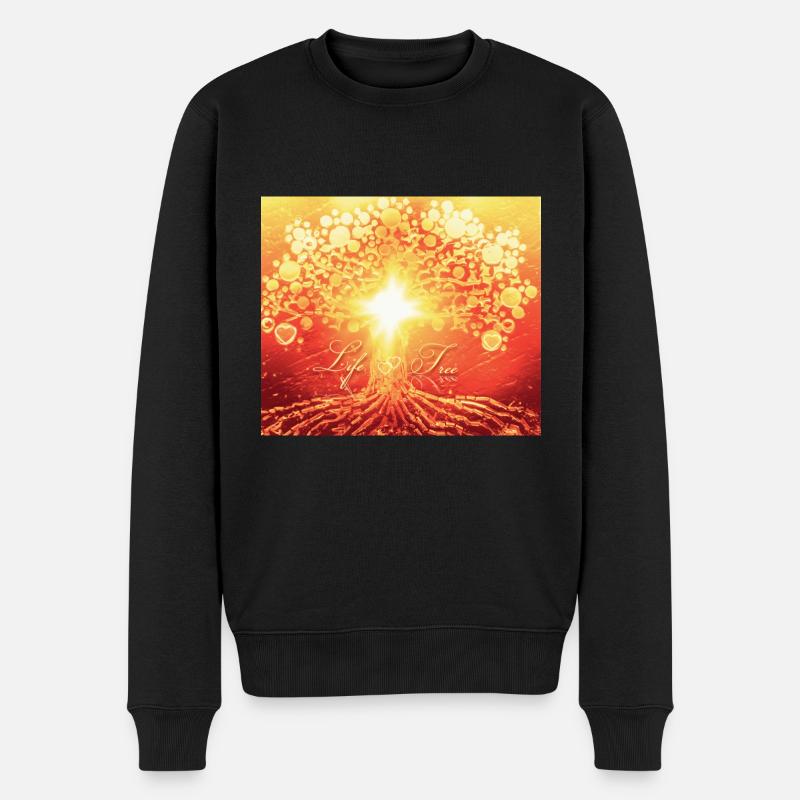 Arbre de vie - Pull Premium bio Homme - noir