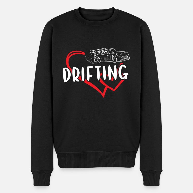 Sport Dérive cardiaque - Pull Premium bio Homme - noir