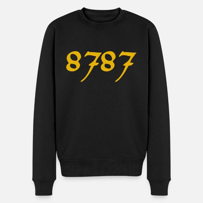 Salutation des Pléiades - 8787 - 2.0 - Pull Premium bio Homme - noir