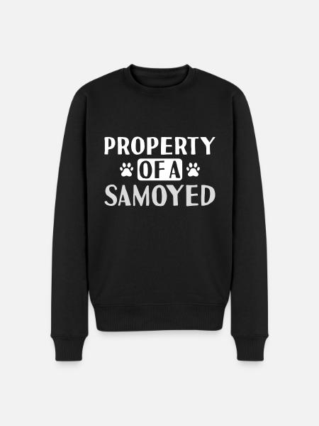 Property Of A Samoyed - Men's Premium Organic Jumper - black