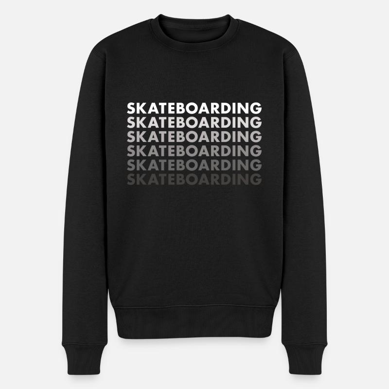 Skateboard sportif - Pull Premium bio Homme - noir