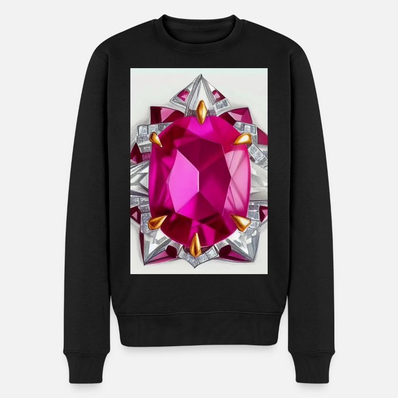 Gemme - Pull Premium bio Homme - noir