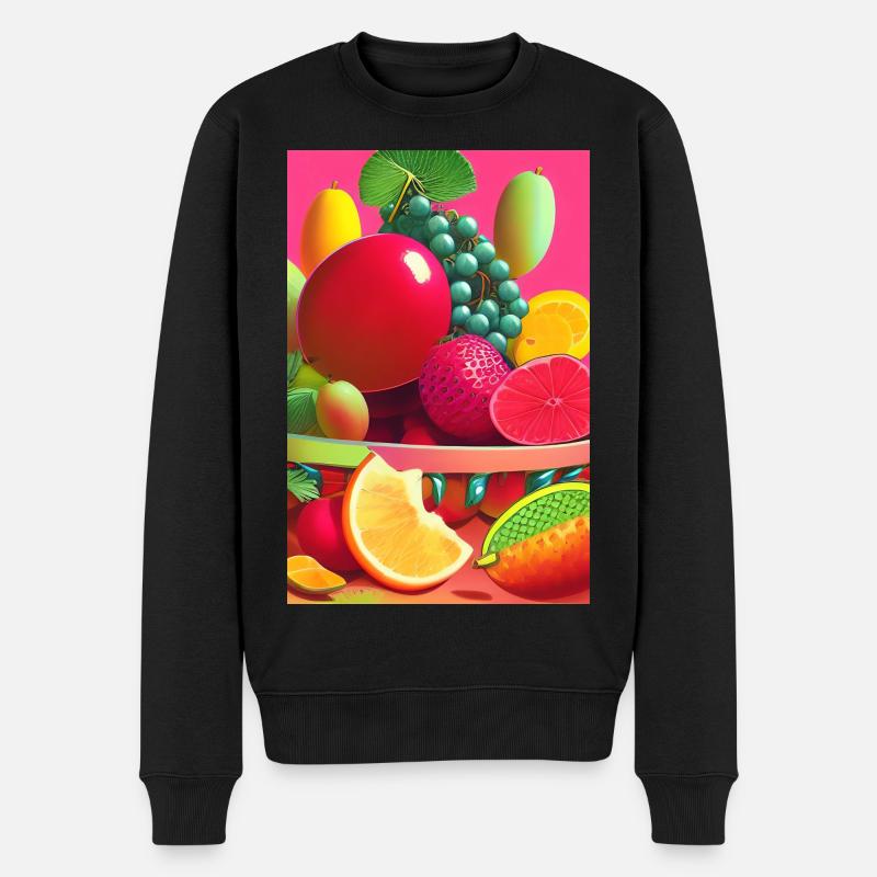 Fruit - Pull Premium bio Homme - noir