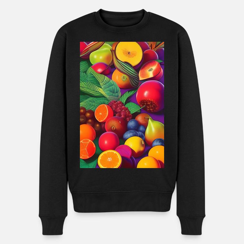 Fruit - Pull Premium bio Homme - noir