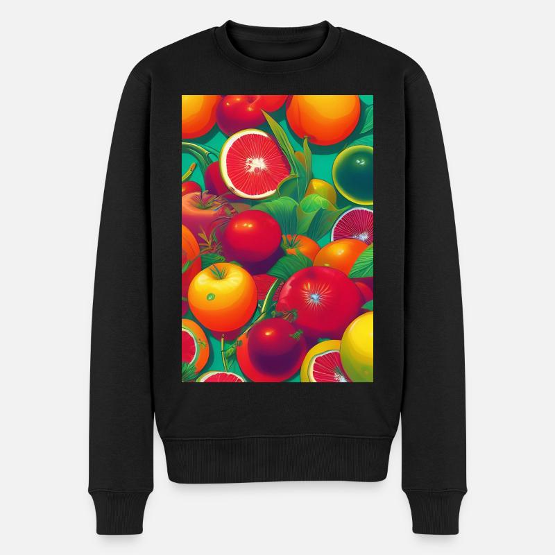 Fruit - Pull Premium bio Homme - noir