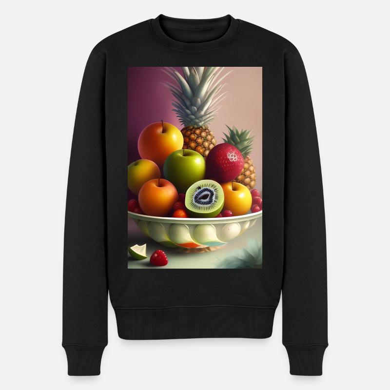 Fruit - Pull Premium bio Homme - noir