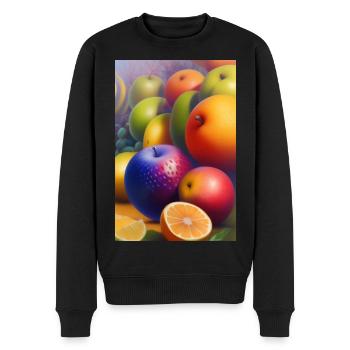 Fruit - Pull Premium bio Homme - noir - Devant - Nico (187cm)