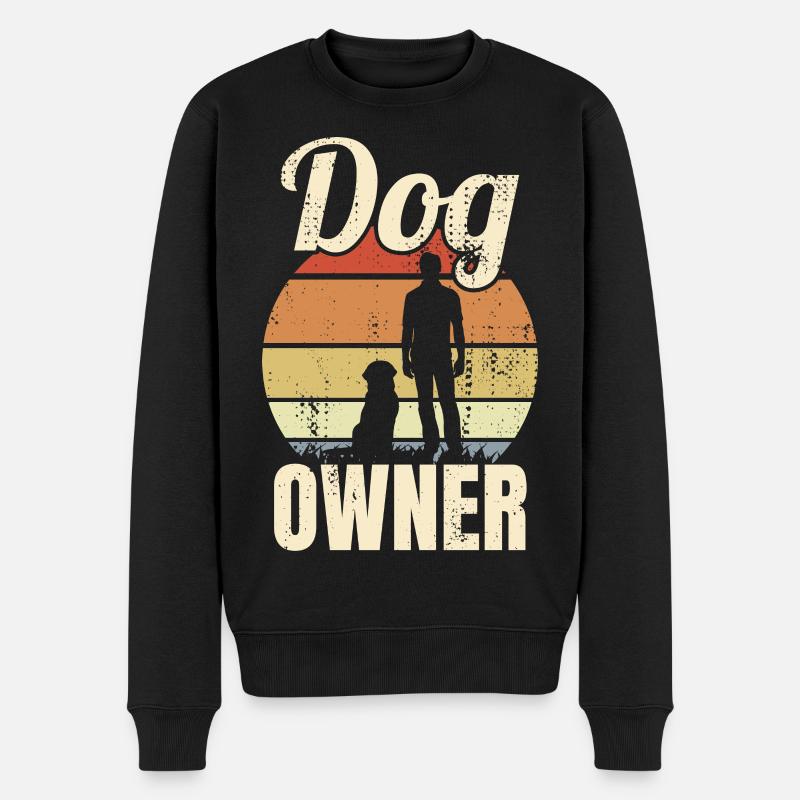 Propriétaire de chien - Pull Premium bio Homme - noir