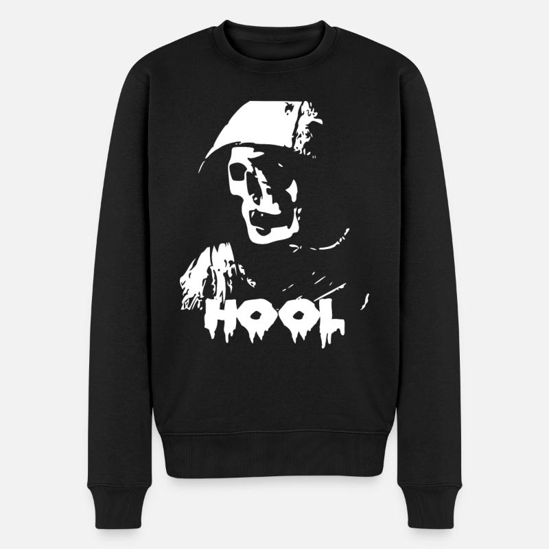 Crâne Crâne Squelette Hooligan - Pull Premium bio Homme - noir