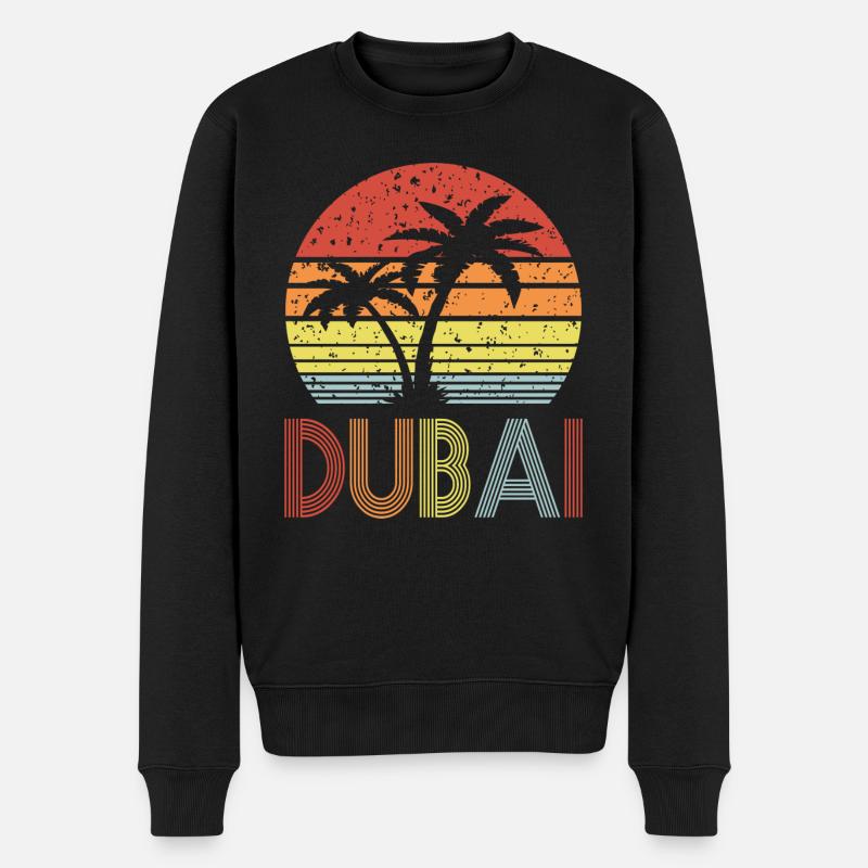 Dubaï - Pull Premium bio Homme - noir