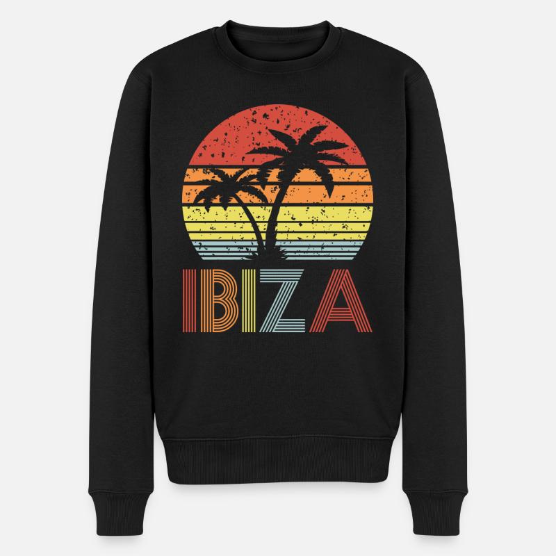 Ibiza - Pull Premium bio Homme - noir
