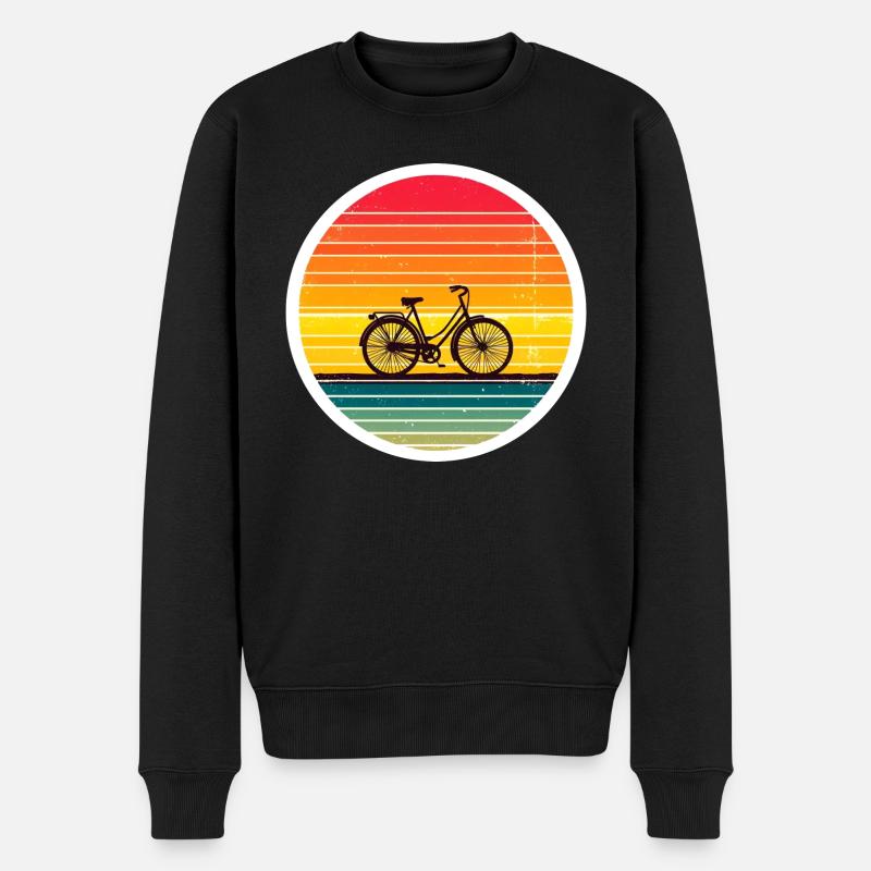 Bicyclette - Pull Premium bio Homme - noir