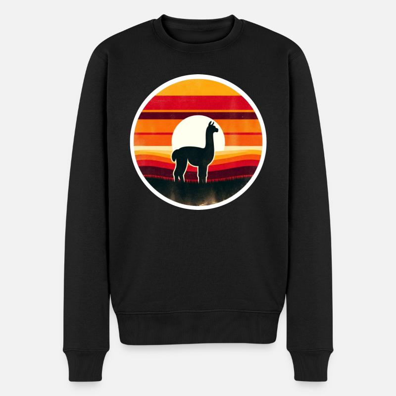 alpaga - Pull Premium bio Homme - noir