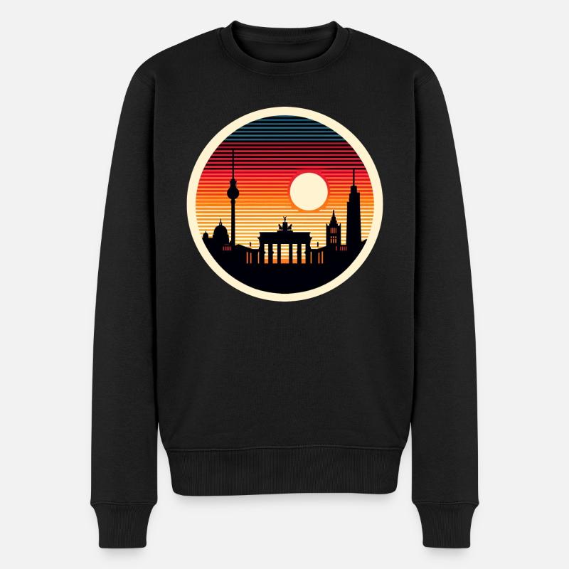 Berlin - Pull Premium bio Homme - noir