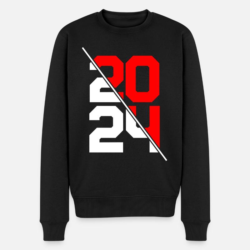 Année 2024 - Pull Premium bio Homme - noir
