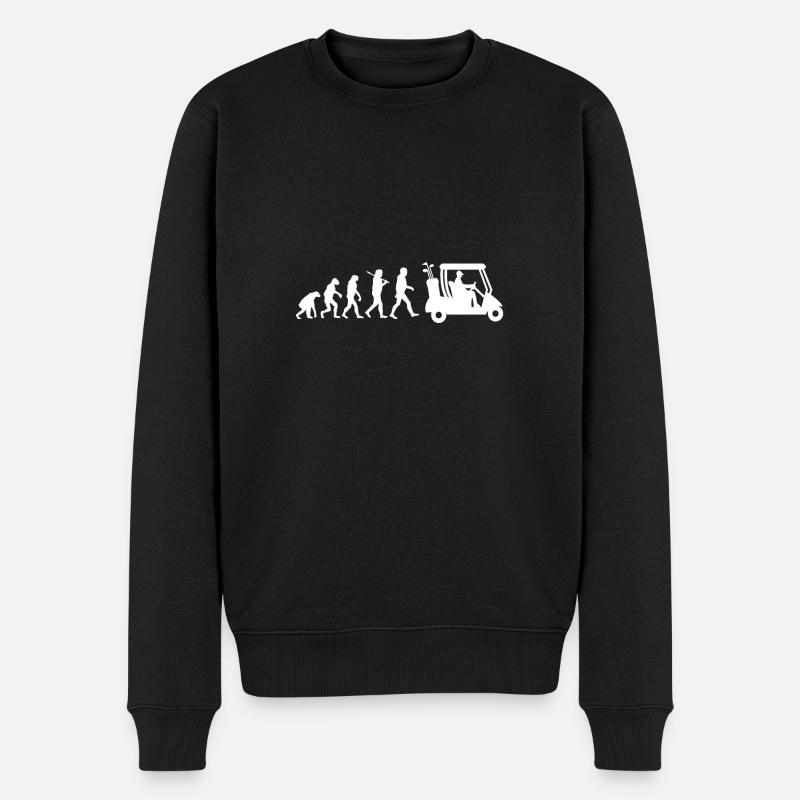 Evolution golf - Pull Premium bio Homme - noir