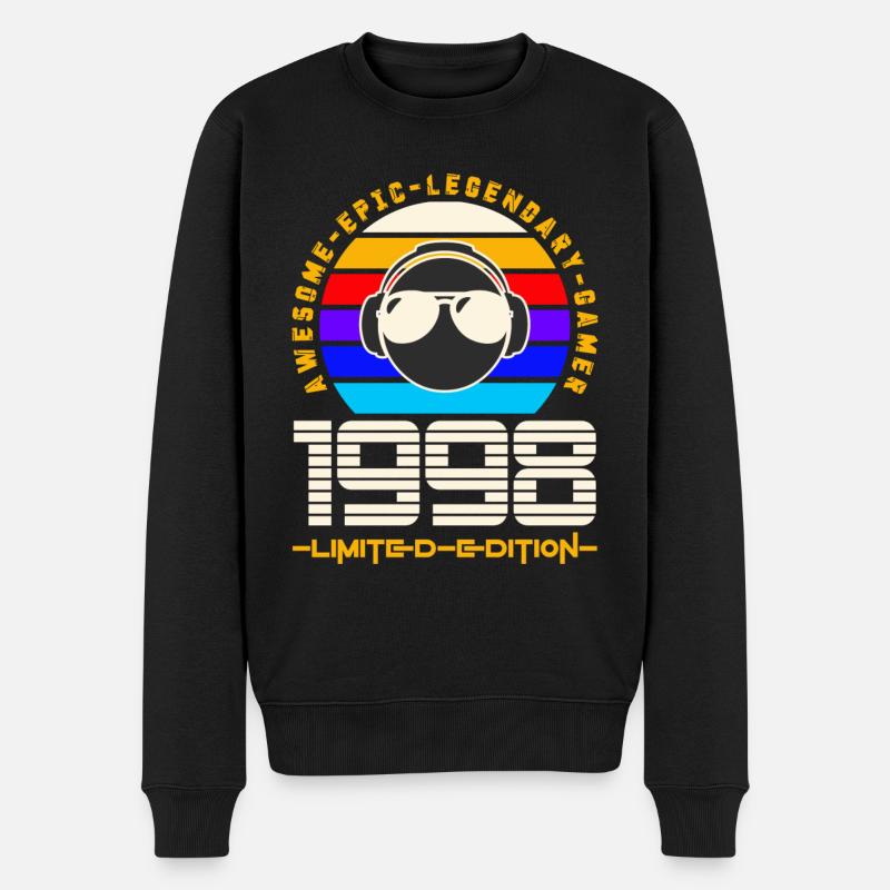 1998 - Pull Premium bio Homme - noir